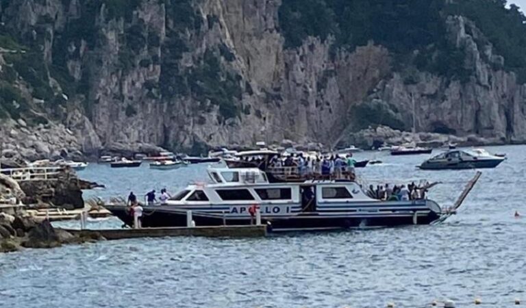 Capri contro gli sbarchi a Marina Piccola nuova ordinanza del sindaco