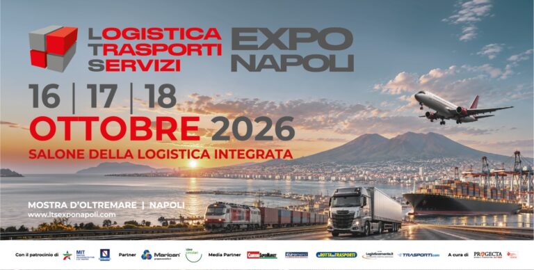 Alla Mostra d’Oltremare la 2^ edizione di LTS Expo Napoli, il Salone della Logistica, dei Trasporti e dei Servizi. Confermati oltre 100 espositori e 20 associazioni di categoria, il congresso è promosso da Progecta di Angioletto de Negri