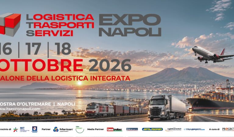 Alla Mostra d’Oltremare la 2^ edizione di LTS Expo Napoli, il Salone della Logistica, dei Trasporti e dei Servizi. Confermati oltre 100 espositori e 20 associazioni di categoria, il congresso è promosso da Progecta di Angioletto de Negri